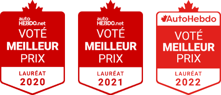 Voté Meilleur prix AutoHebdo 2020, 2021 et 2022