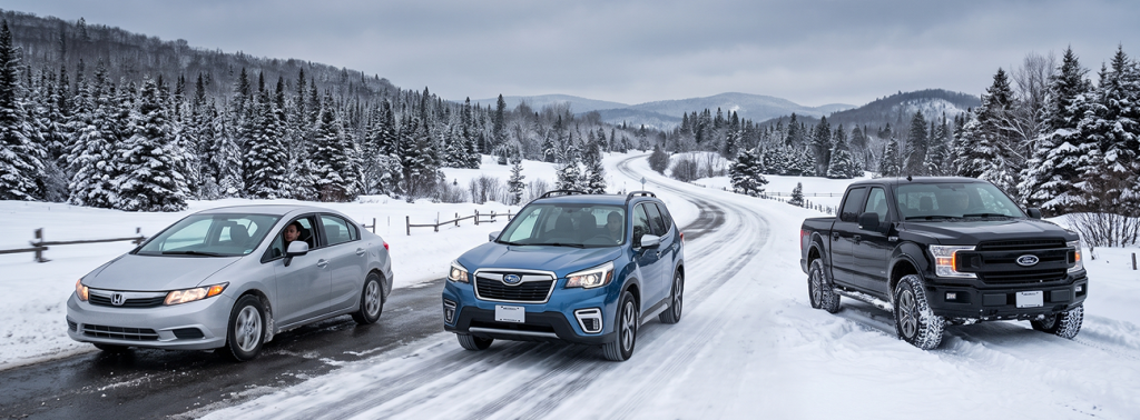 FWD, AWD or 4×4: What Do You Really Need for a Quebec Winter? FWD, AWD or 4×4: What Do You Really Need for a Quebec Winter?